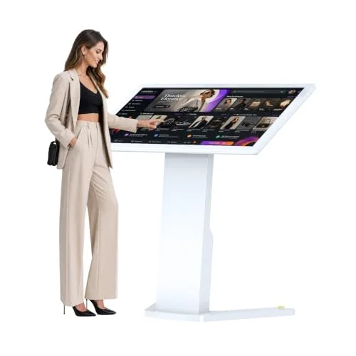 QIXZOCV Touch Screen Self-Service Kiosk